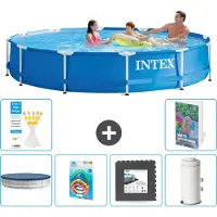 Intex Piscina autoportante rettangolare - 366x76 cm - 5 pezzi - Modello S143