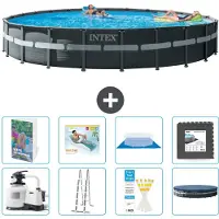 Intex Ultra XTR Pool Rund - 732x132 cm - Set da 7 pezzi, modello S533