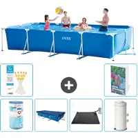 Intex Piscina fuori terra rettangolare - 450x220x84 cm - 5 pezzi - Modello S168