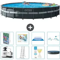 Intex Ultra XTR Pool Rund - 732x132 cm - Set da 7 pezzi, modello S618