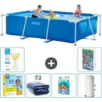 Intex Piscina fuori terra rettangolare - 300x200x75 cm - Struttura in 5 parti, modello S7