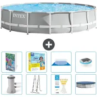 Intex Struttura per piscina a forma di prisma - 457x107 cm - composta da 7 elementi - modello S526