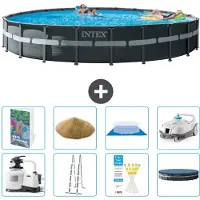 Intex Ultra XTR Pool Rund - 732x132 cm - Set da 7 pezzi, modello S611