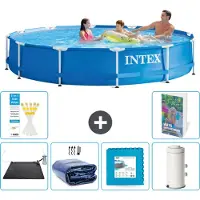 Intex Piscina autoportante rettangolare - 366x76 cm - composta da 5 parti - modello S166