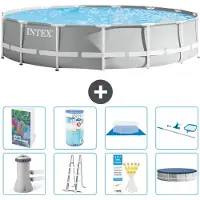Intex Struttura per piscina a forma di prisma - 457x107 cm - composta da 7 elementi - modello S542