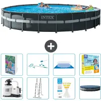 Intex Ultra XTR Pool Rund - 732x132 cm - Set da 7 pezzi, modello S550