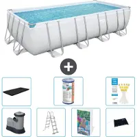 Bestway Power Steel, piscina rettangolare - 549x274x122 cm - 6 pezzi, modello S619