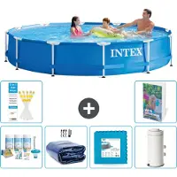 Intex Piscina fuori terra a struttura - 366x76 cm - composta da 5 elementi - modello S14