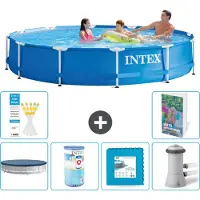 Intex Piscina fuori terra a struttura - 366x76 cm - composta da 5 elementi - modello S146