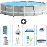 Intex Struttura per piscina a forma di prisma - 457x107 cm - composta da 7 elementi - modello S552