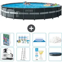 Intex Ultra XTR Pool Rund - 732x132 cm - Set da 7 pezzi, modello S537