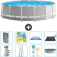 Intex Struttura per piscina a forma di prisma - 457x122 cm - composta da 7 elementi - modello S582