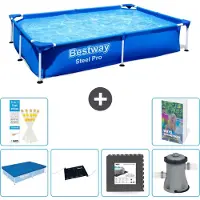 Bestway Steel Pro, rettangolare - 221x150x43 cm - composto da 5 parti, modello S21