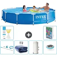 Intex Piscina autoportante rettangolare - 366x76 cm - composta da 5 parti - modello S131