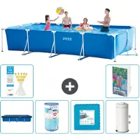 Intex Piscina fuori terra rettangolare - 450x220x84 cm - Struttura in 5 parti, modello S80
