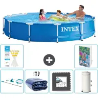 Intex Piscina autoportante rettangolare - 366x76 cm - composta da 5 parti - modello S43