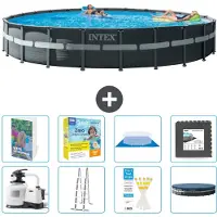 Intex Ultra XTR Pool Rund - 732x132 cm - Set da 7 pezzi, modello S607