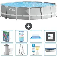 Intex Struttura per piscina a forma di prisma - 457x107 cm - composta da 7 elementi - modello S563