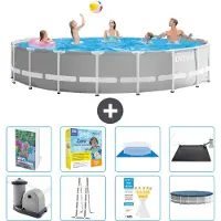 Intex Struttura per piscina a forma di prisma - 549x122 cm - composta da 7 elementi - modello S582