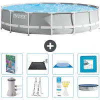 Intex Struttura per piscina a forma di prisma - 457x107 cm - composta da 7 elementi - modello S621
