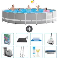 Intex Struttura per piscina a forma di prisma - 610x132 cm - composta da 7 elementi - modello S600