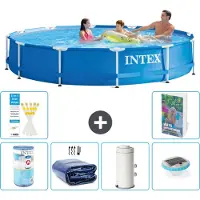 Intex Piscina fuori terra a struttura - 366x76 cm - 5 pezzi - Modello S101