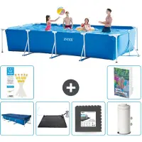 Intex Piscina fuori terra rettangolare - 450x220x84 cm - 5 pezzi, modello S53
