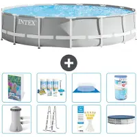 Intex Struttura per piscina a forma di prisma - 457x107 cm - composta da 7 elementi - modello S556