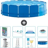 Intex Piscina fuori terra a struttura - 457x122 cm - 7 pezzi - Modello S595