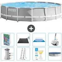 Intex Struttura per piscina a forma di prisma - 457x107 cm - composta da 7 elementi - modello S600