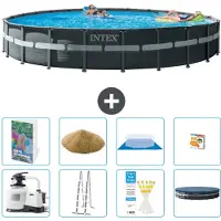 Intex Ultra XTR Pool Rund - 732x132 cm - Set da 7 pezzi, modello S558