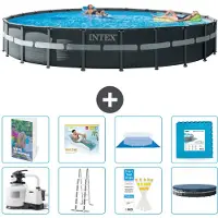 Intex Ultra XTR Pool Rund - 732x132 cm - Set da 7 pezzi, modello S651