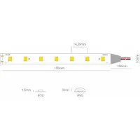 Beneito Faure Striscia LED 25m Serie Fine 24V 4,8W/m 3000K IP20 - Illuminazione Lineare Professionale per Interni ad Alta Efficienza