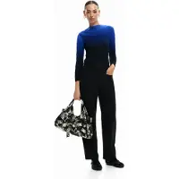 Desigual , Pantalone dritto con tasche, Donna, Viscosa, Nero, L