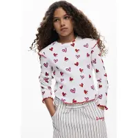 Desigual Maglietta eosina / rosso / bianco
