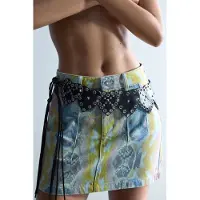 Desigual , Cintura con fibbia, Poliuretano, Nero, U