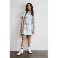 Desigual , abito di jeans stampato, Bambini, Cotone, Blu, 9/10