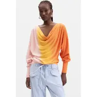Desigual , Maglione a maglia fine, Donna, Arancione, S