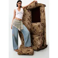 Desigual , pareo corto all'uncinetto, Donna, Cotone, Bianco, U