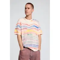 Desigual , Maglietta con stampa astratta, Uomo, Cotone, M