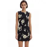 Desigual , Mini abito floreale, Nero, XS