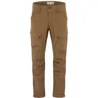 Fjällräven Keb Trousers Pantaloni da trekking Uomo (58 - Short, marrone)