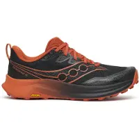 Saucony - Scarpe trail - Peregrine 16 Black/Rust per Uomo - Taglia 44,5 - Nero