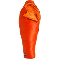 Big Agnes Little Red 20 Sacco a pelo sintetico Bambini (122 cm, rosso/ tangelo)