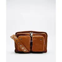 Núnoo Ellie Suede Pecan Brown Taglia: OS | Borse a mano Outlet | Unisex | Marrone
