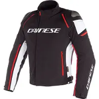 Dainese Racing 3 D-Dry Giacca In Tessuto uomo nero, taglia 58
