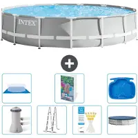 Intex Struttura per piscina a forma di prisma - 457x107 cm - composta da 6 elementi - modello S662