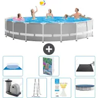 Intex Struttura per piscina a forma di prisma - 549x122 cm - composta da 6 elementi - modello S562