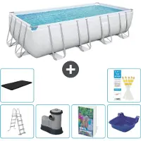 Bestway Power Steel, piscina rettangolare - 549x274x122 cm - 5 pezzi, modello S662