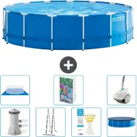 Intex Piscina fuori terra a struttura - 457x122 cm - 6 pezzi - Modello S616